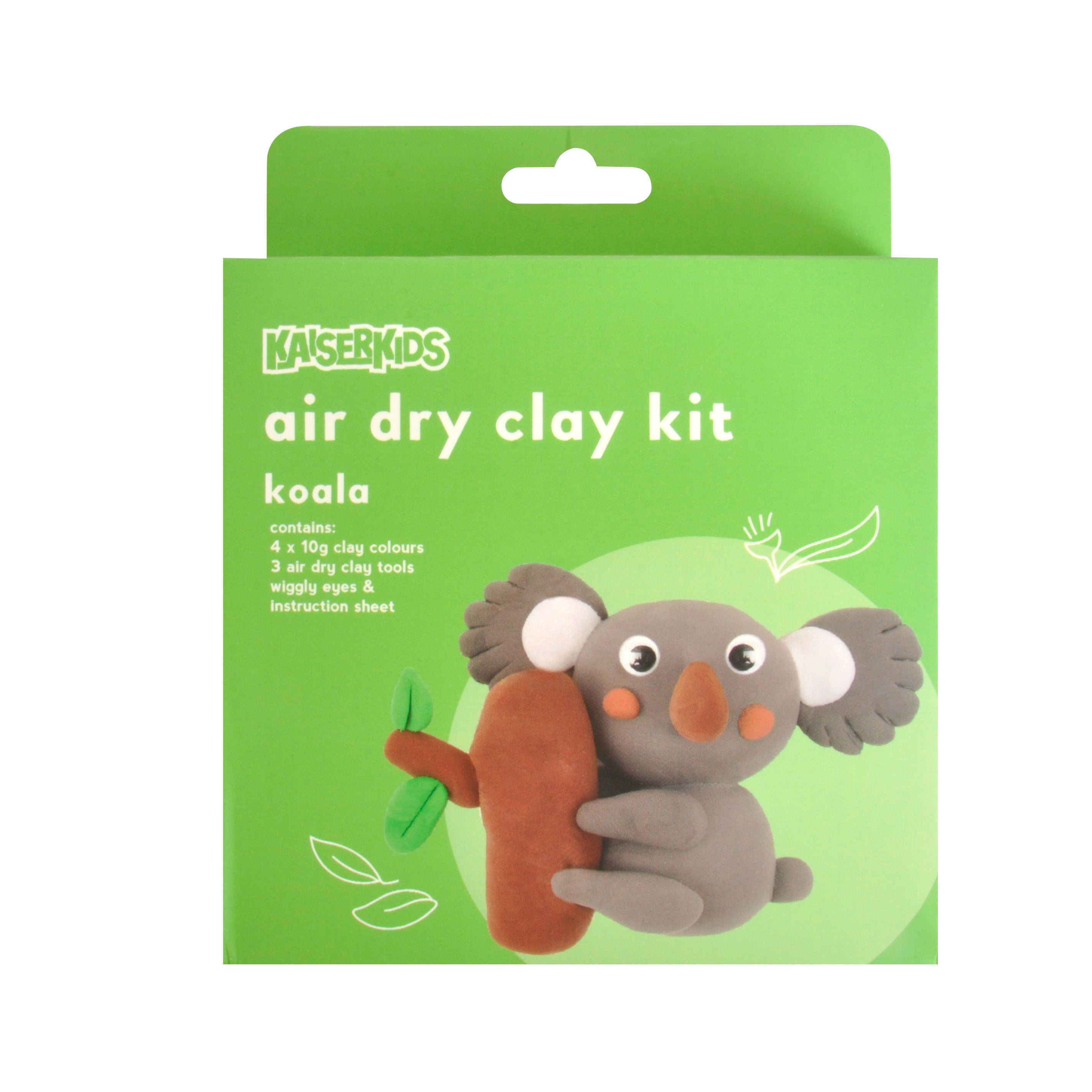 Air Dry Modelling Clay Kit Sml - Koala
